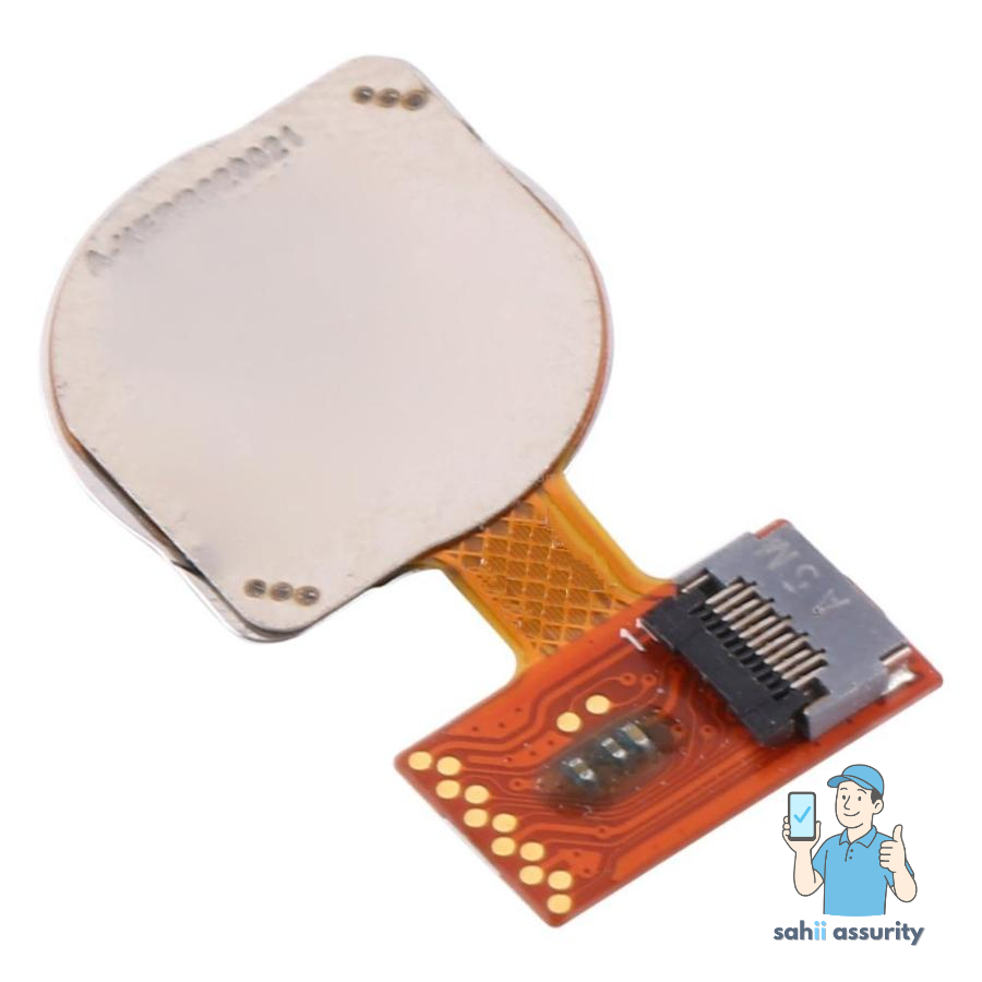 Fingerprint Sensor with Flex Cable for Xiaomi Redmi 8 Black thumbnail